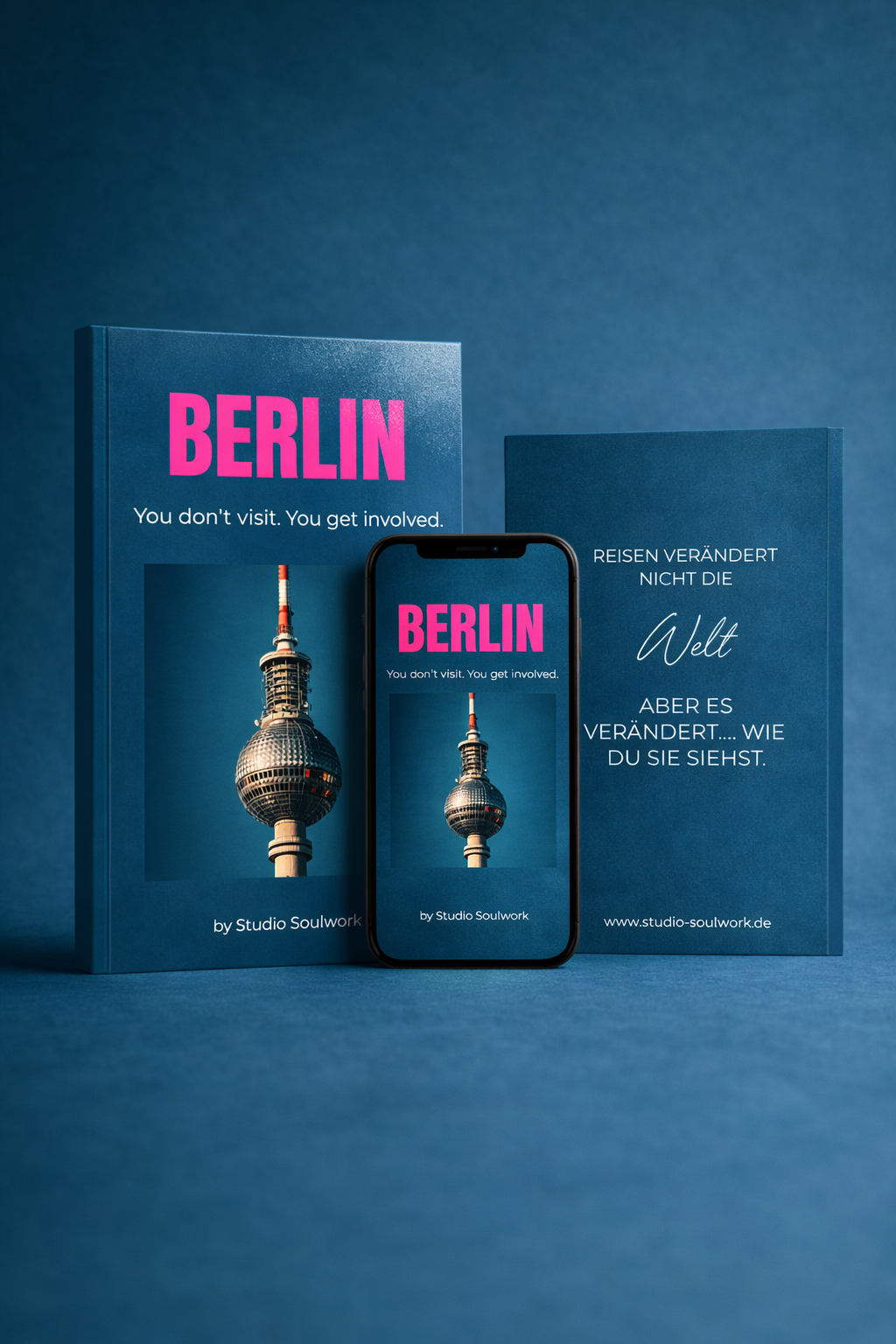 PRE ORDER - BERLIN TRAVEL GUIDE - YOU DON'T VISIT. YOU GET INVOLVED.