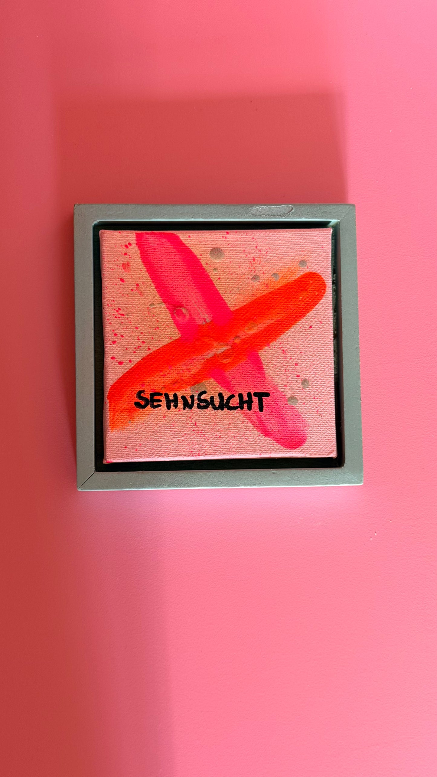 NEON MINDED - SEHNSUCHT - HANDGEMALTES UNIKAT