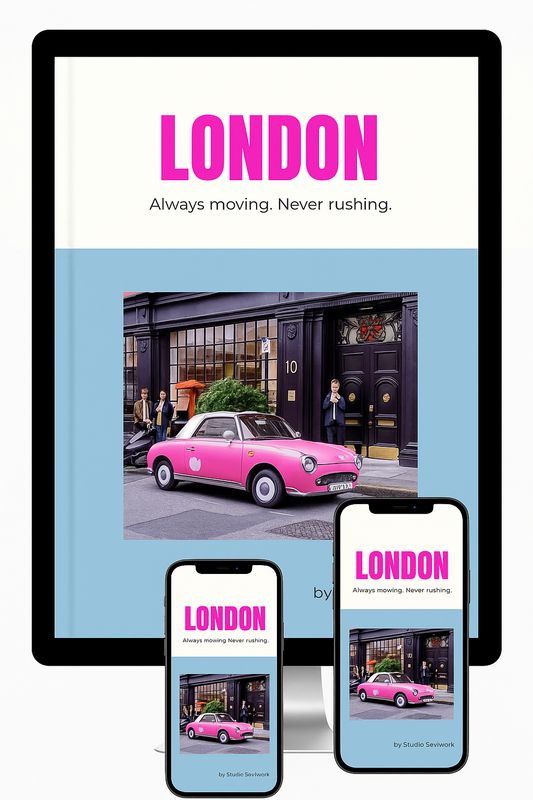 LONDON TRAVEL GUIDE - ALWAYS MOVING. NEVER RUSHING. (ONLINE - VARIANTE)