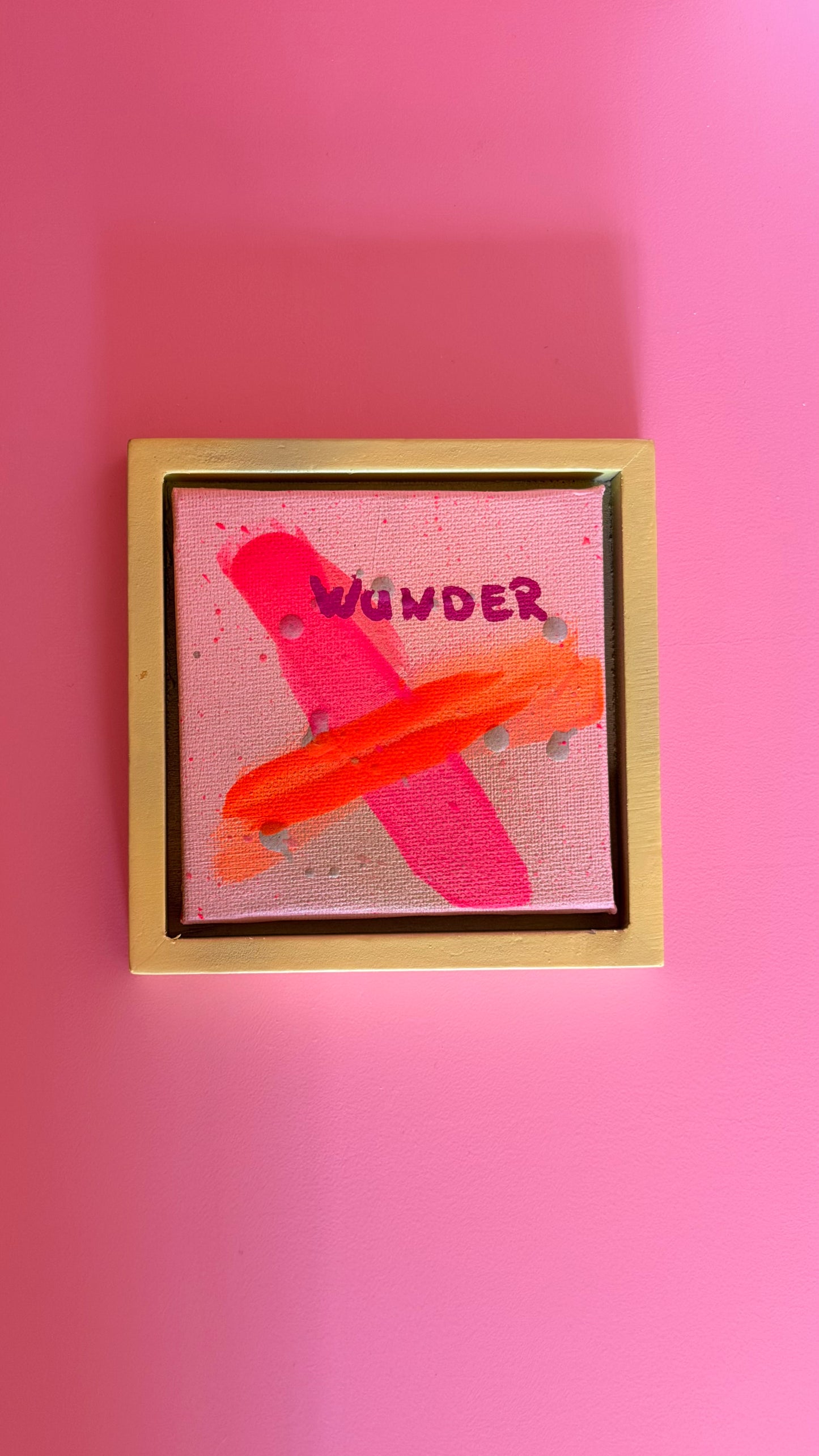 NEON MINDED - WUNDER - HANDGEMALTES UNIKAT