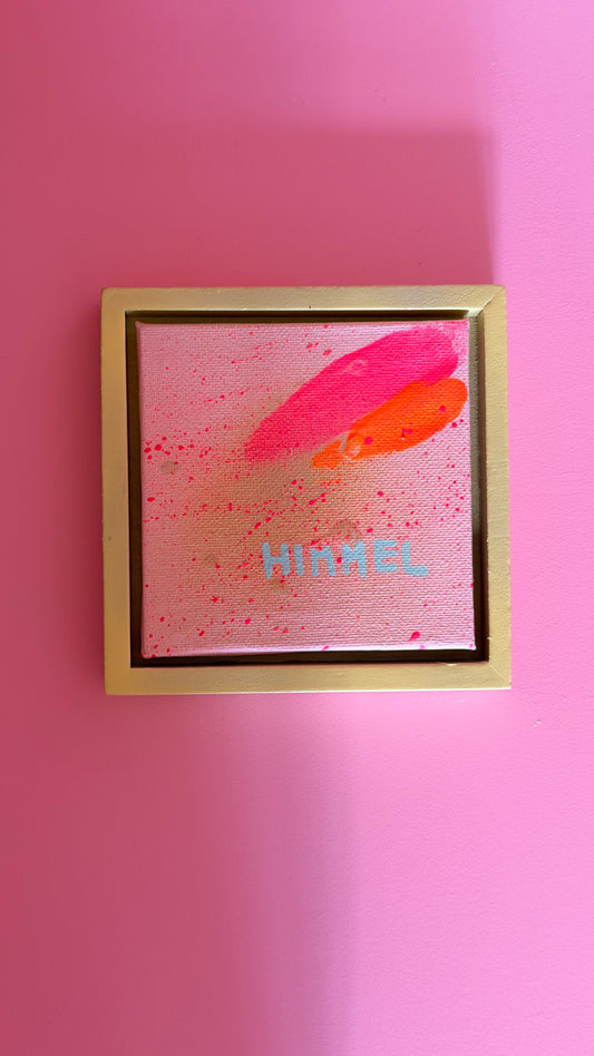 NEON MINDED - HIMMEL - HANDGEMALTES UNIKAT